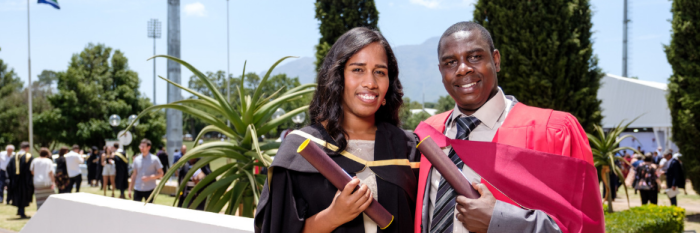 SU engineering couple graduate together | Stellenbosch University