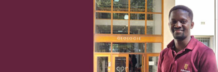 SU geology student earns top presentation award at international