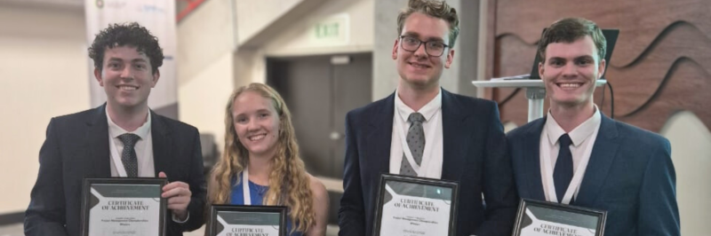 SU Engineering students lead the way at first SA Project Management ...