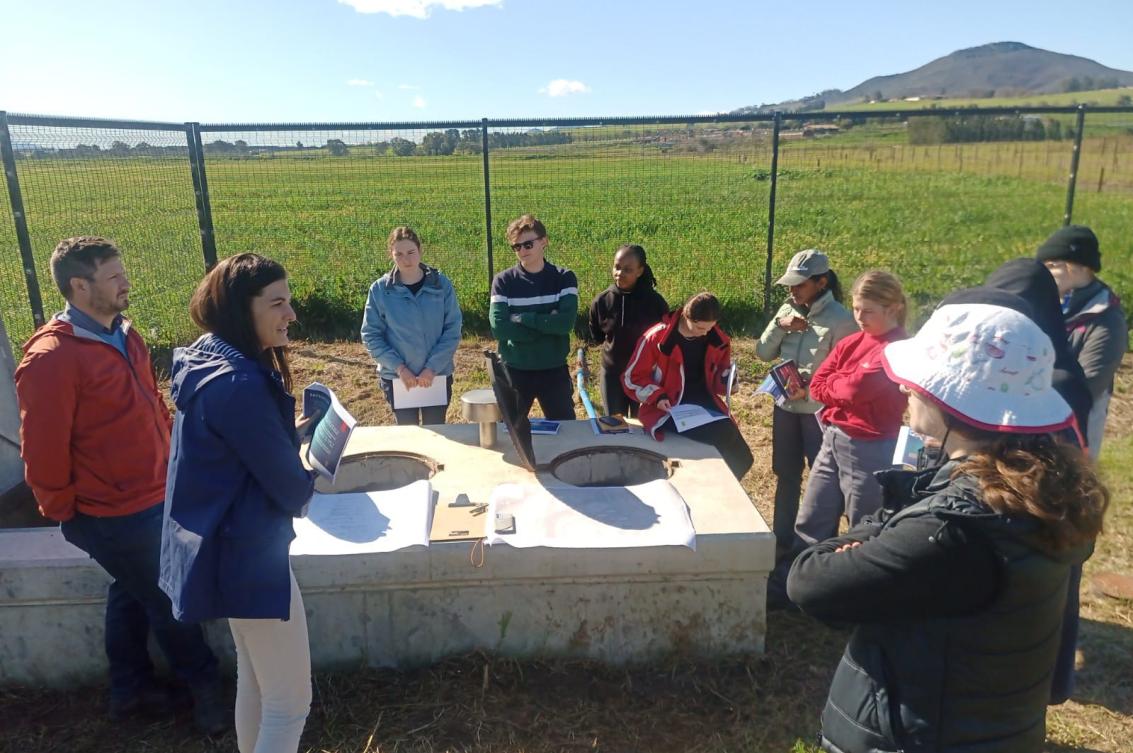 BScHons students in Earth Sciences do a week-long hydrogeology course to develop their field skills.