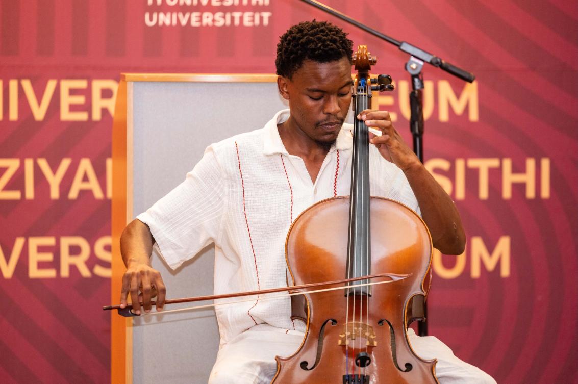 A photo of e-Bosch Awards Ceremony 2025 - cello player