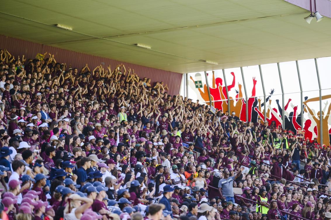 Newcomers were officially welcomed to Stellenbosch University at a vibrant ceremony at the Danie Craven Stadium on 28 January 2025