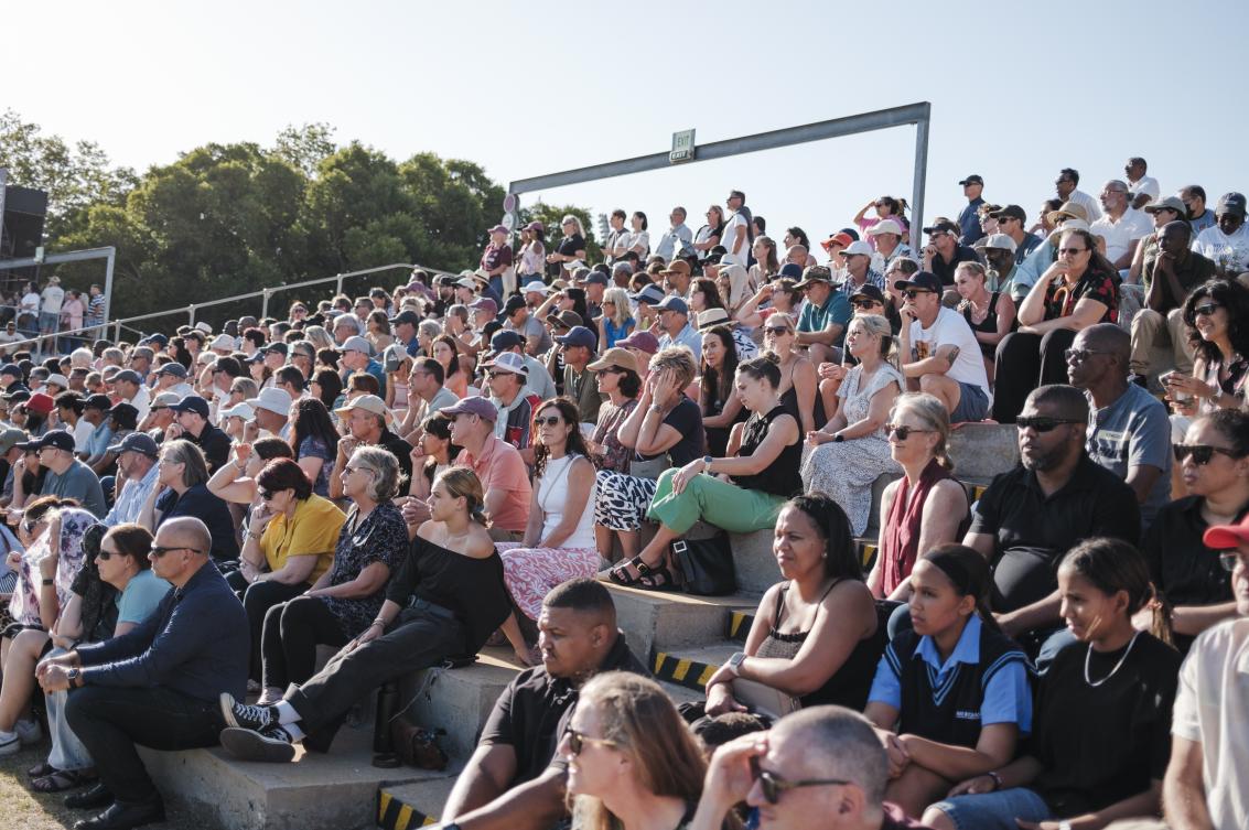 Newcomers were officially welcomed to Stellenbosch University at a vibrant ceremony at the Danie Craven Stadium on 28 January 2025