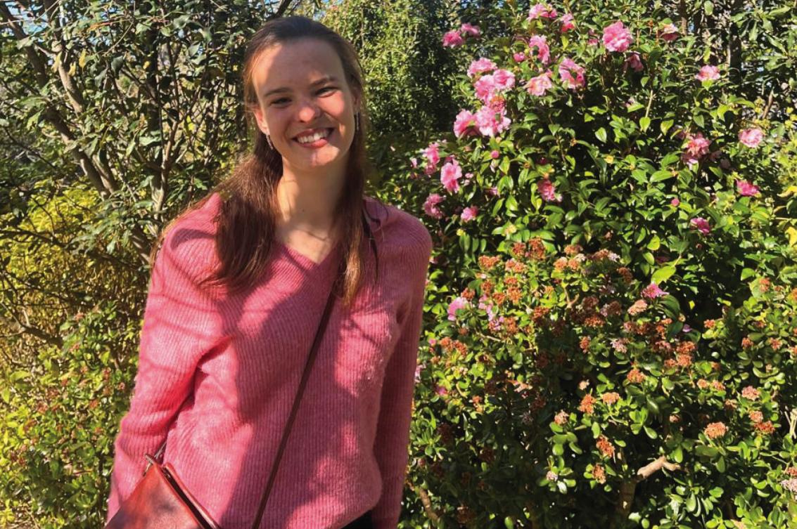 A photo of Abigail Kok, South Africa’s top public-school matriculant.