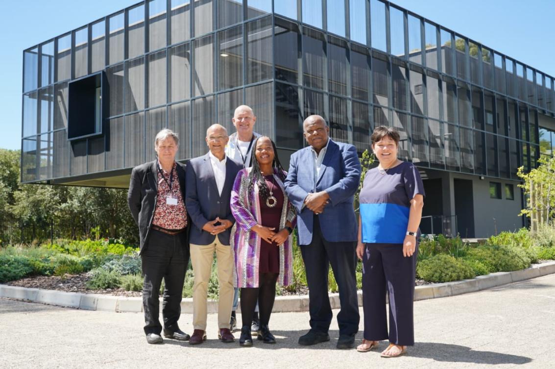 A photo of the 2026 Future Professors cohort at Stellenbosch University