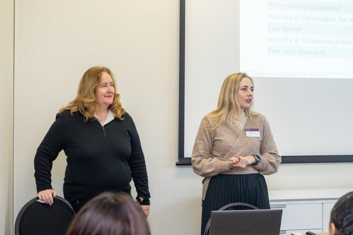 Speaking at the workshop