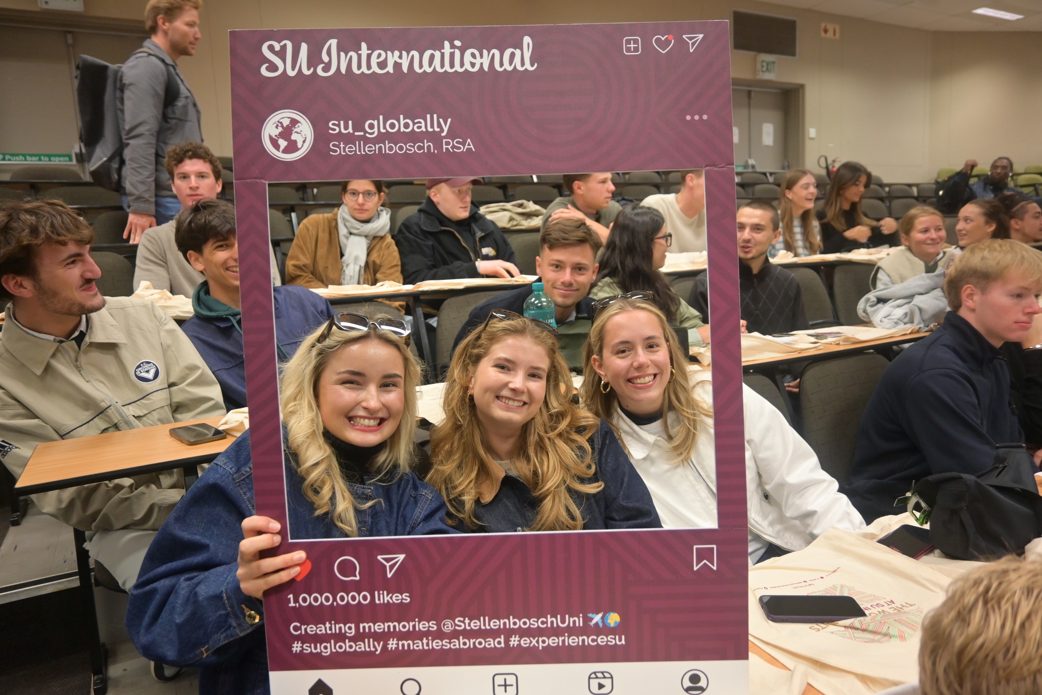International Student in Krotoa building during welcoming