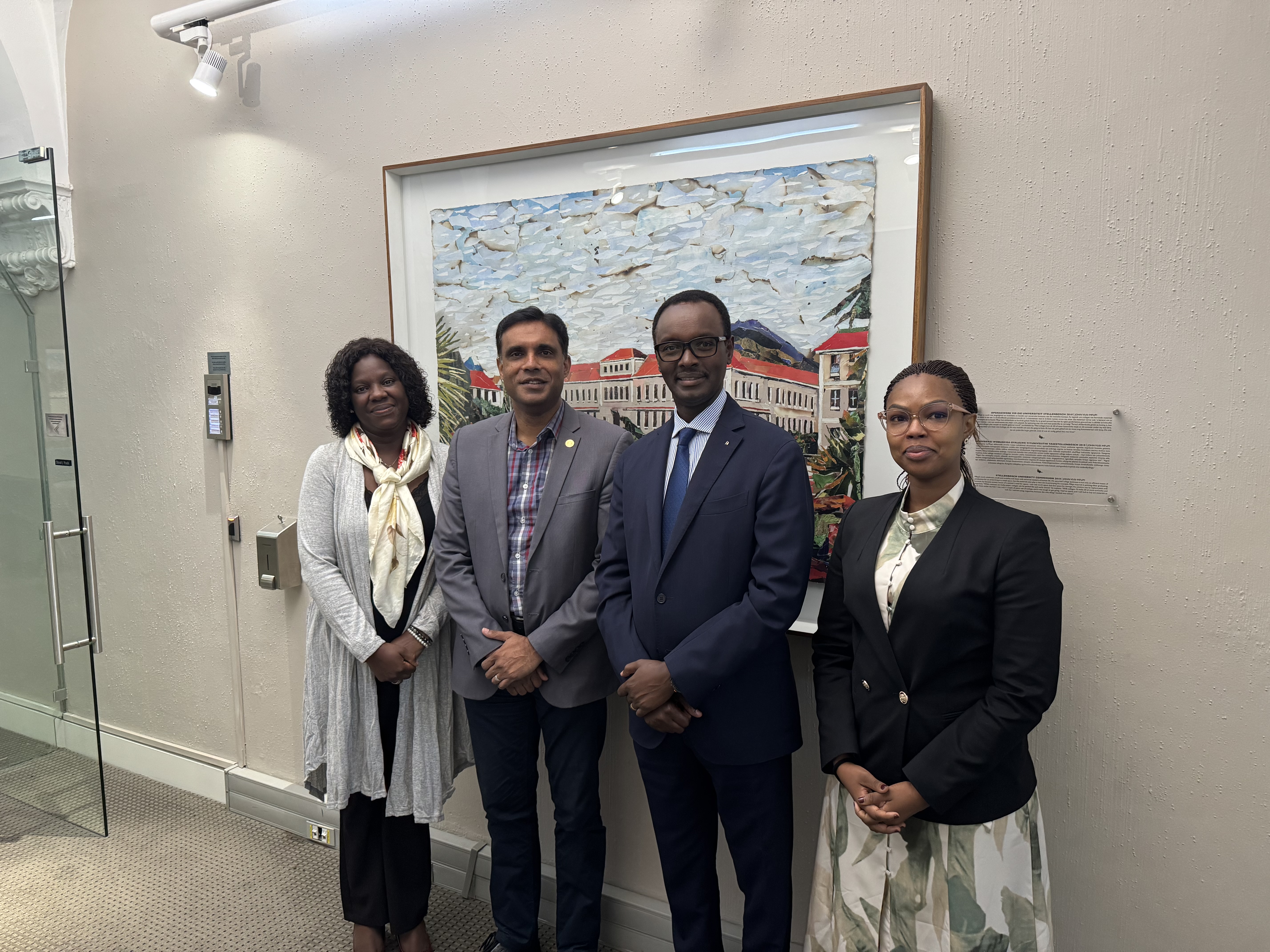 Visit from the Ambassador or Rwanda, 13 April 2025