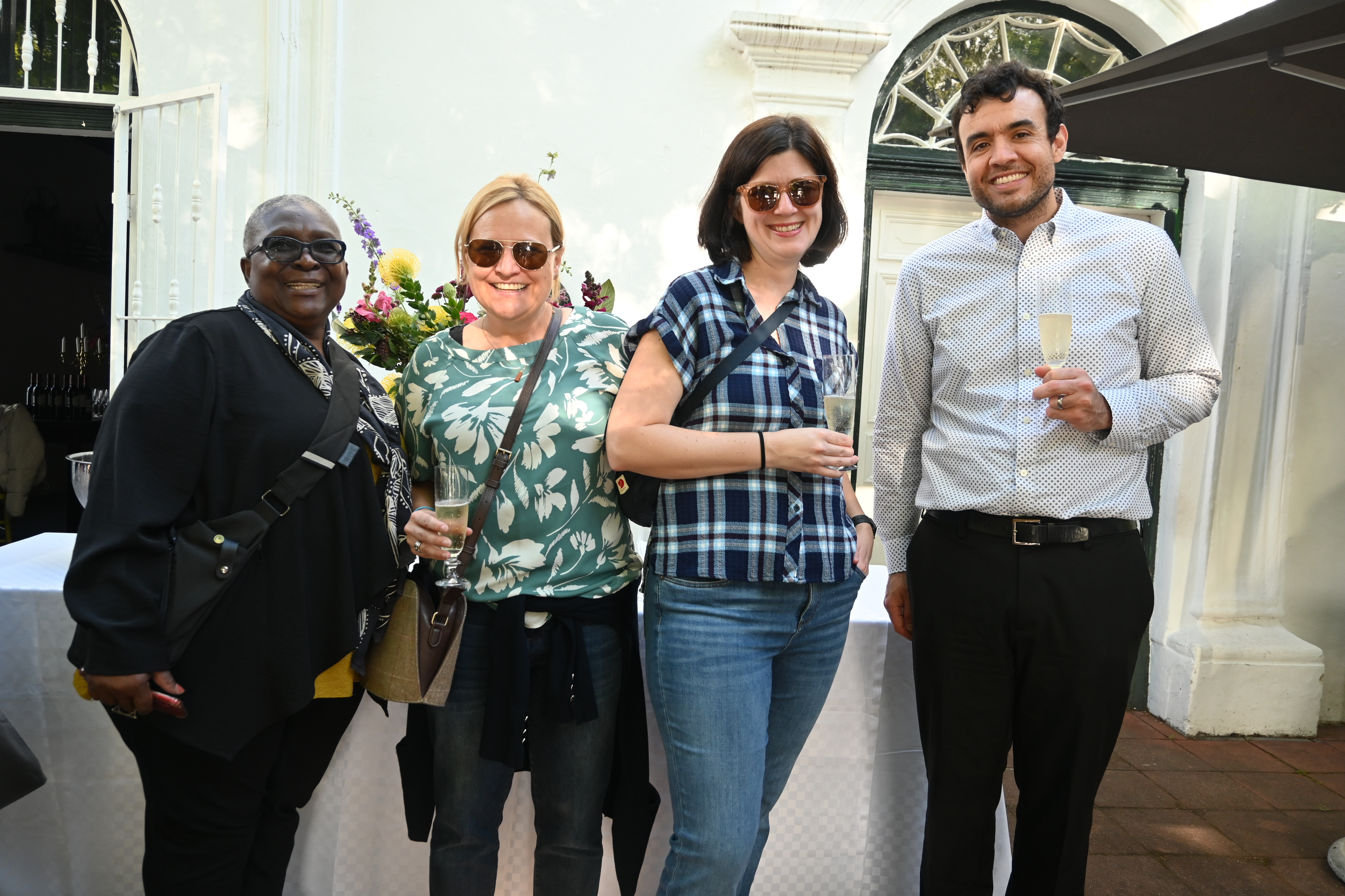 su staff celebrating the end of the trilateral programme in 2022 at taste