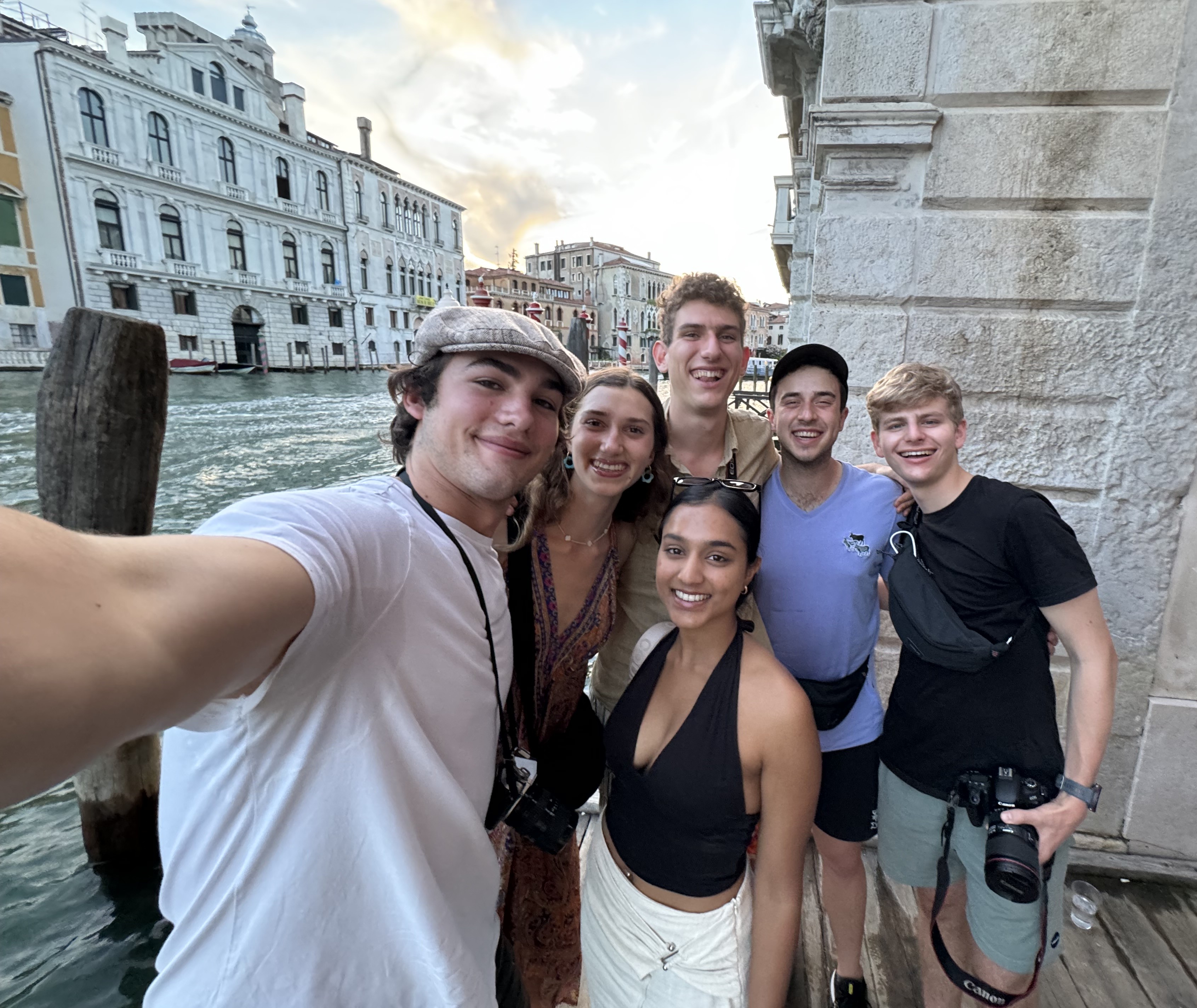 Luke Baard's group photo during a Summer School in Venice, 2024