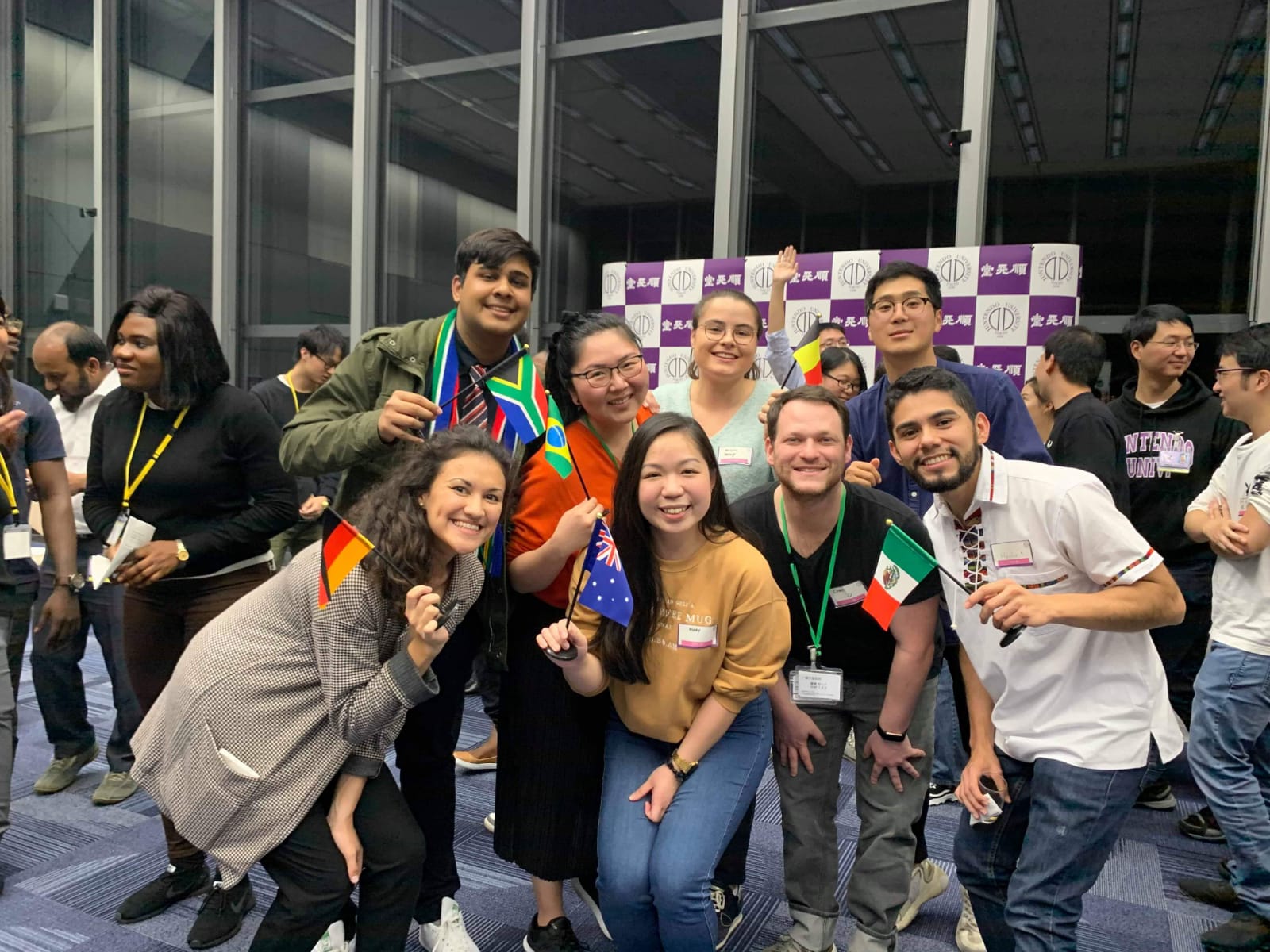 SU Student Imran Solwa in Japan