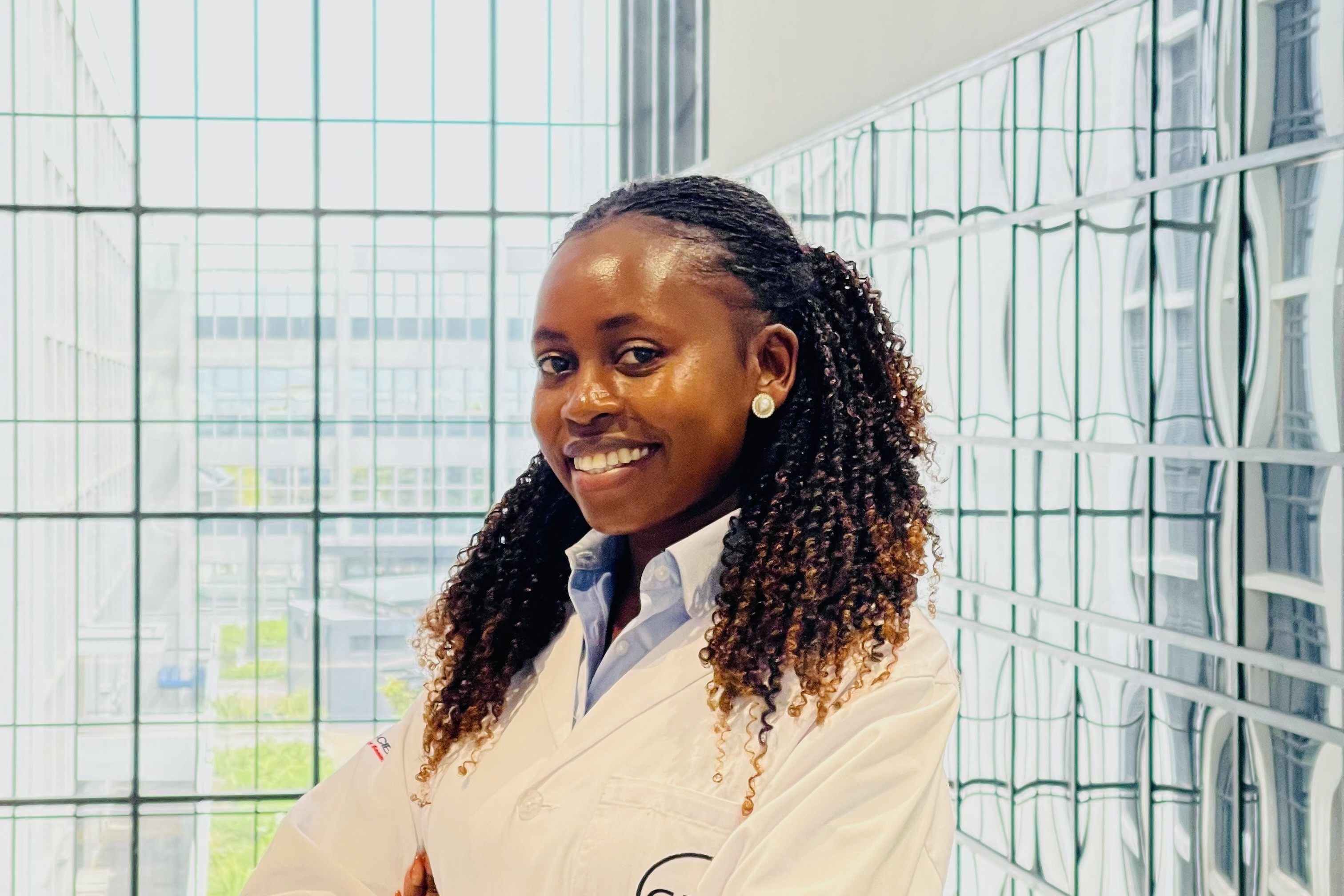 Celestine Kemunto Nyamari, a CERI Africa Stars Research Fellow from Kenya
