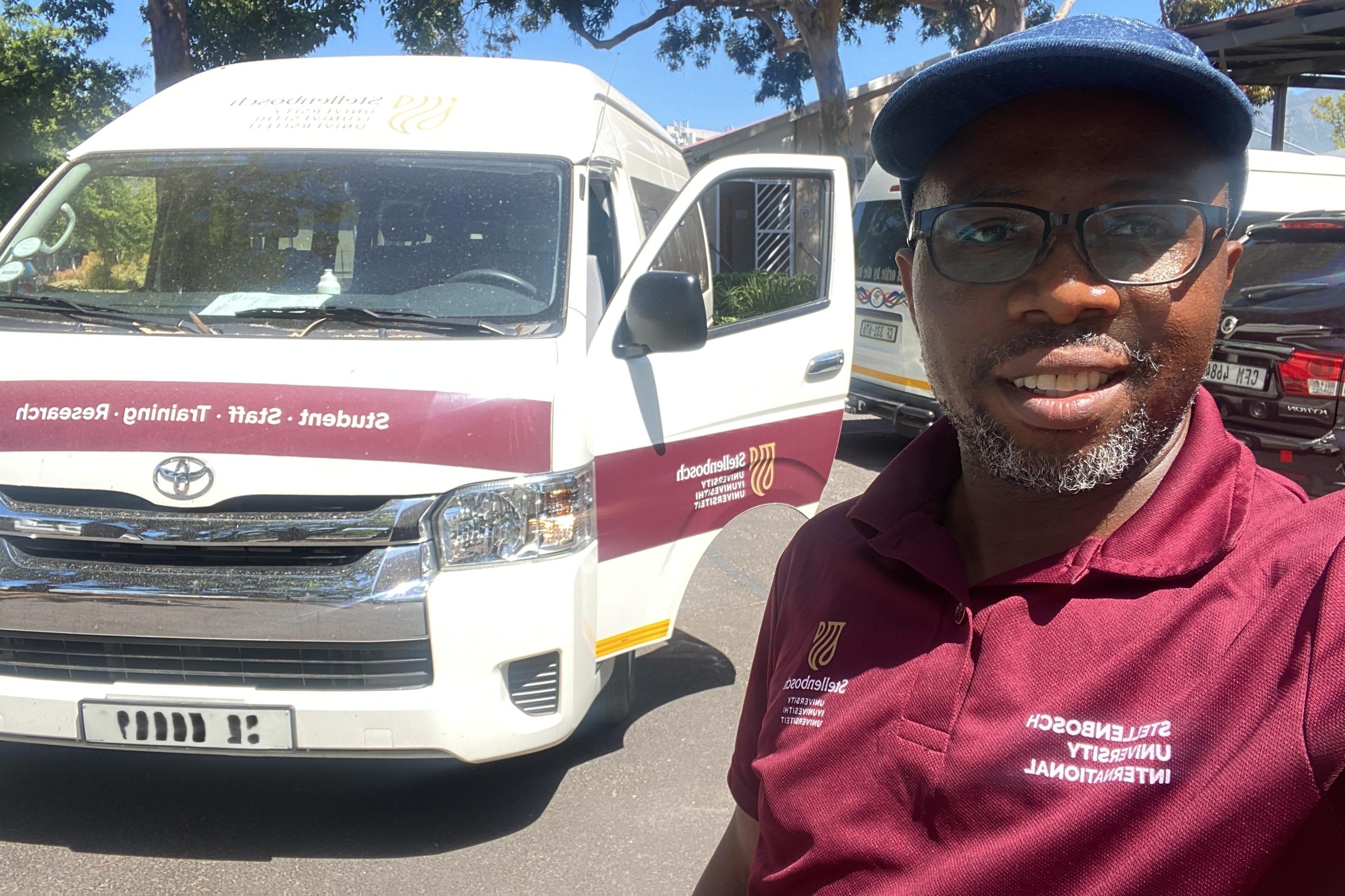 Moses Shambare, an international student from Zimbabwe