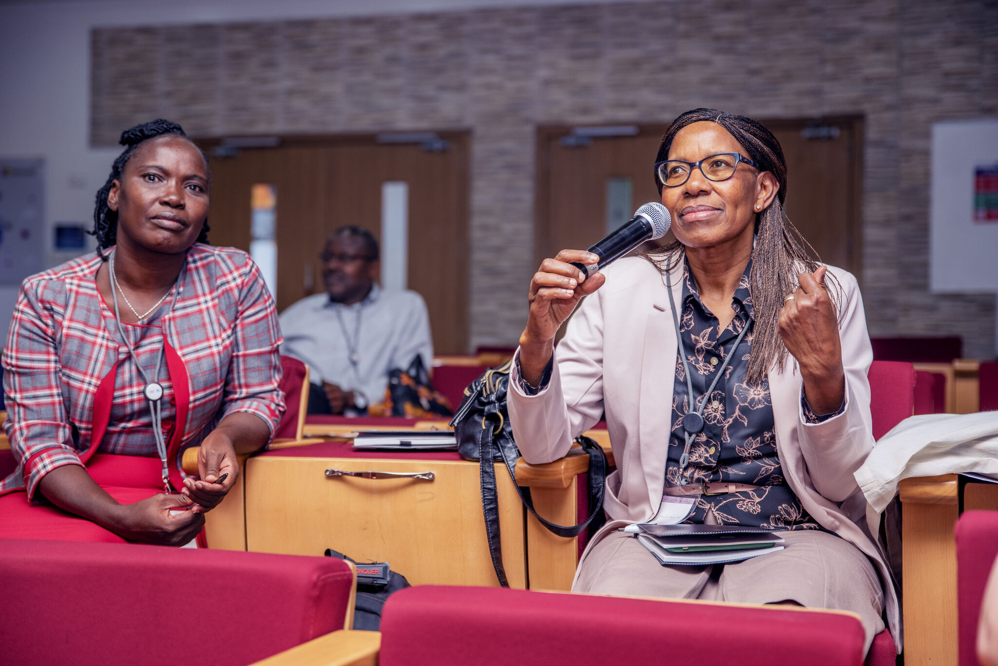 2024 Conference participant asking a question 