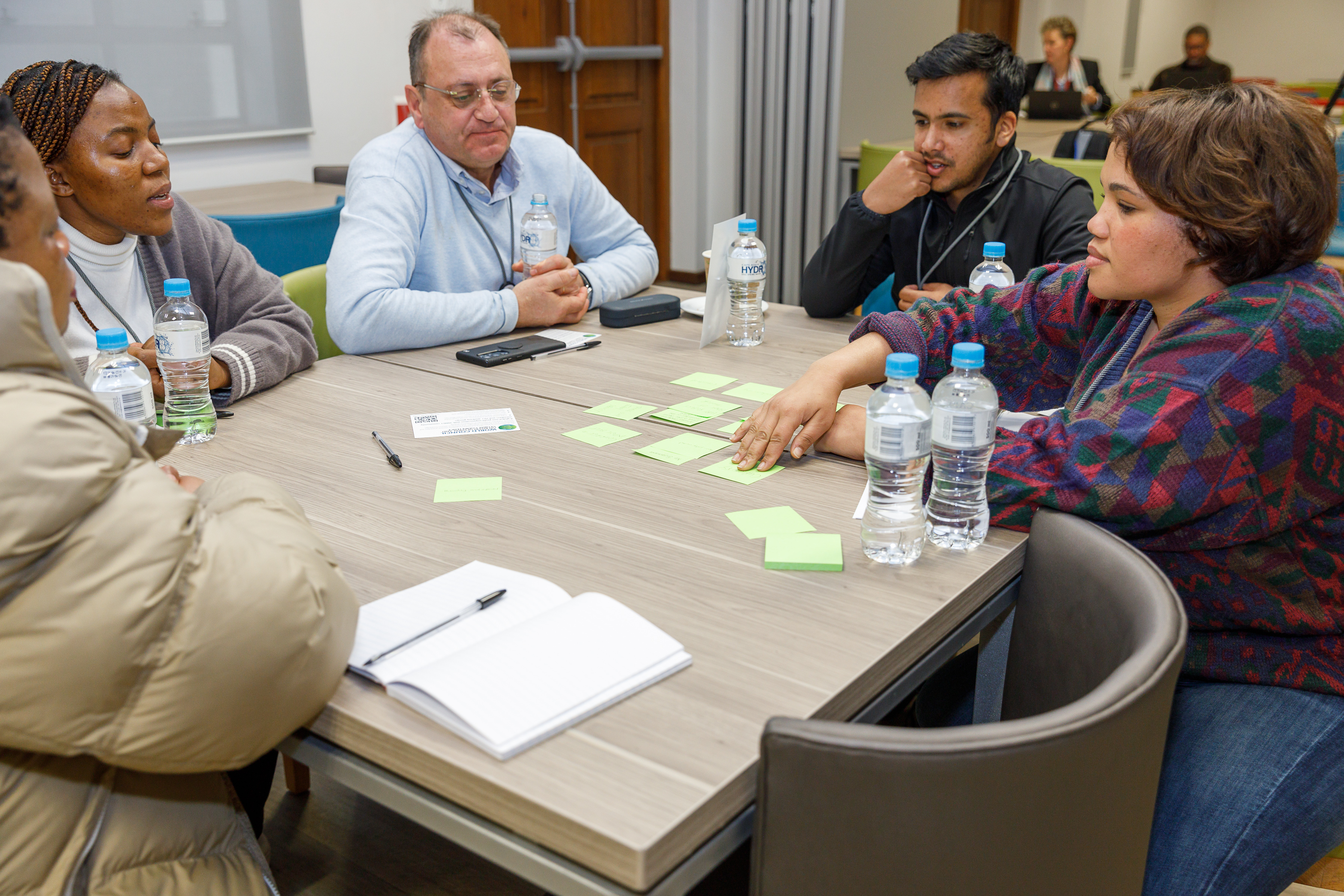 Group of Participants attending the UNESCO story circles