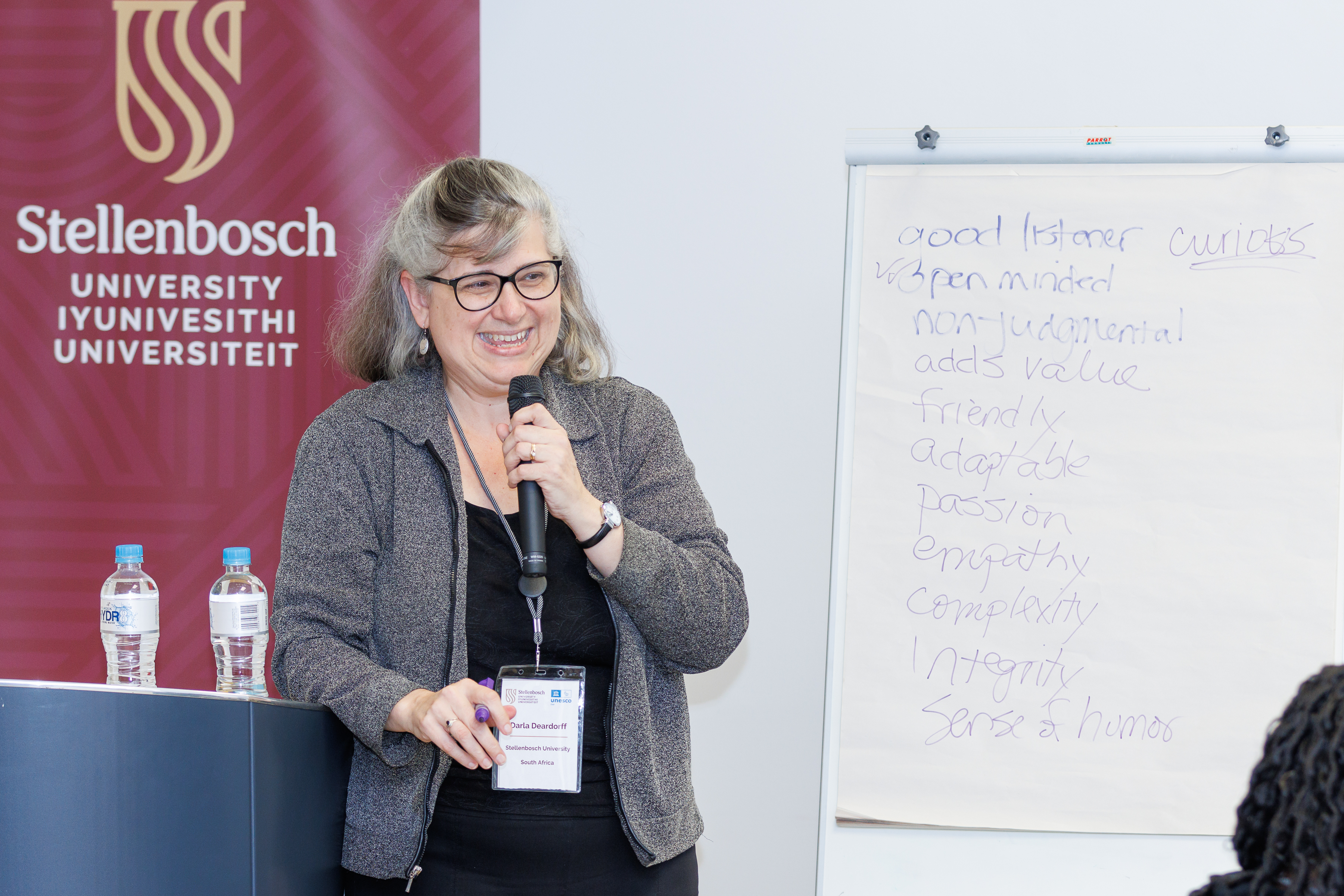 Photo of Darla presenting