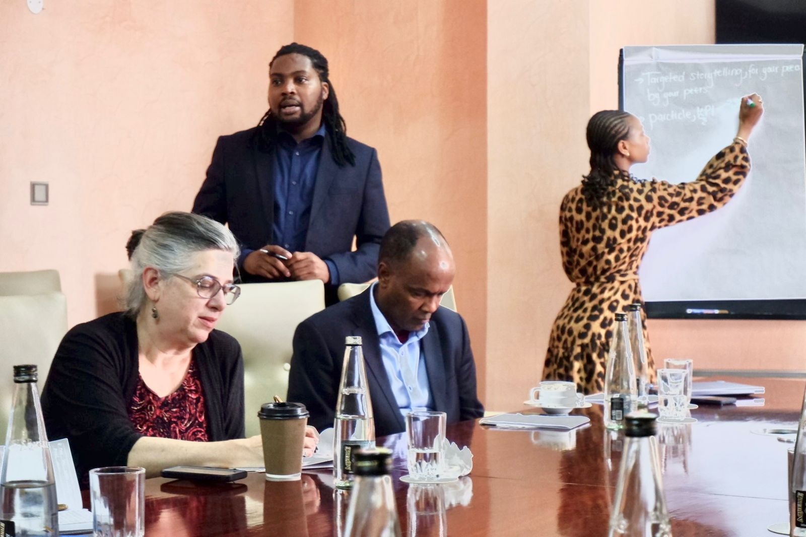 Workshop photo at the Unesco conference in Kenya 2024